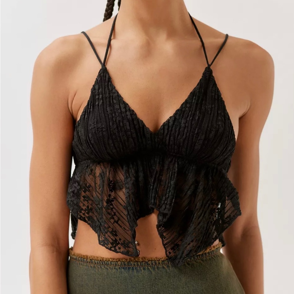 Urban Outfitters UO Tabatha Lace Babydoll Cami Top